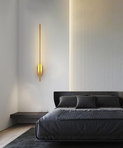 Slim LED Metal Wall Light Sconce