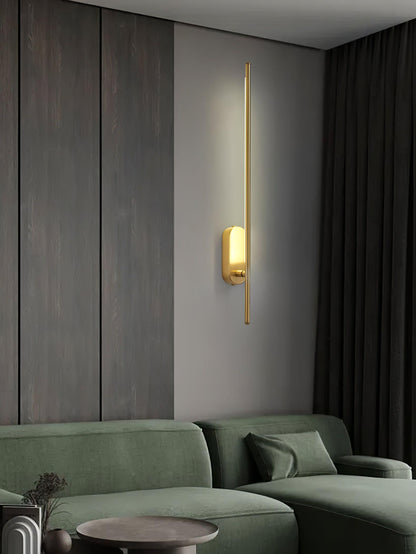 Slim LED Metal Wall Light Sconce