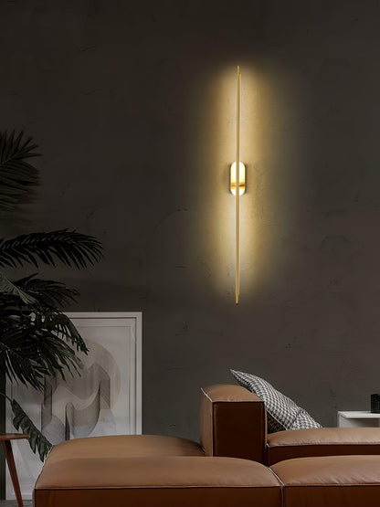 Slim LED Metal Wall Light Sconce