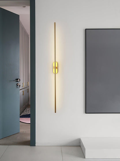 Slim LED Metal Wall Light Sconce
