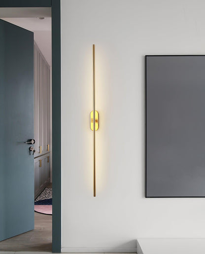 Slim LED Metal Wall Light Sconce