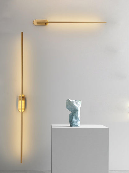 Slim LED Metal Wall Light Sconce