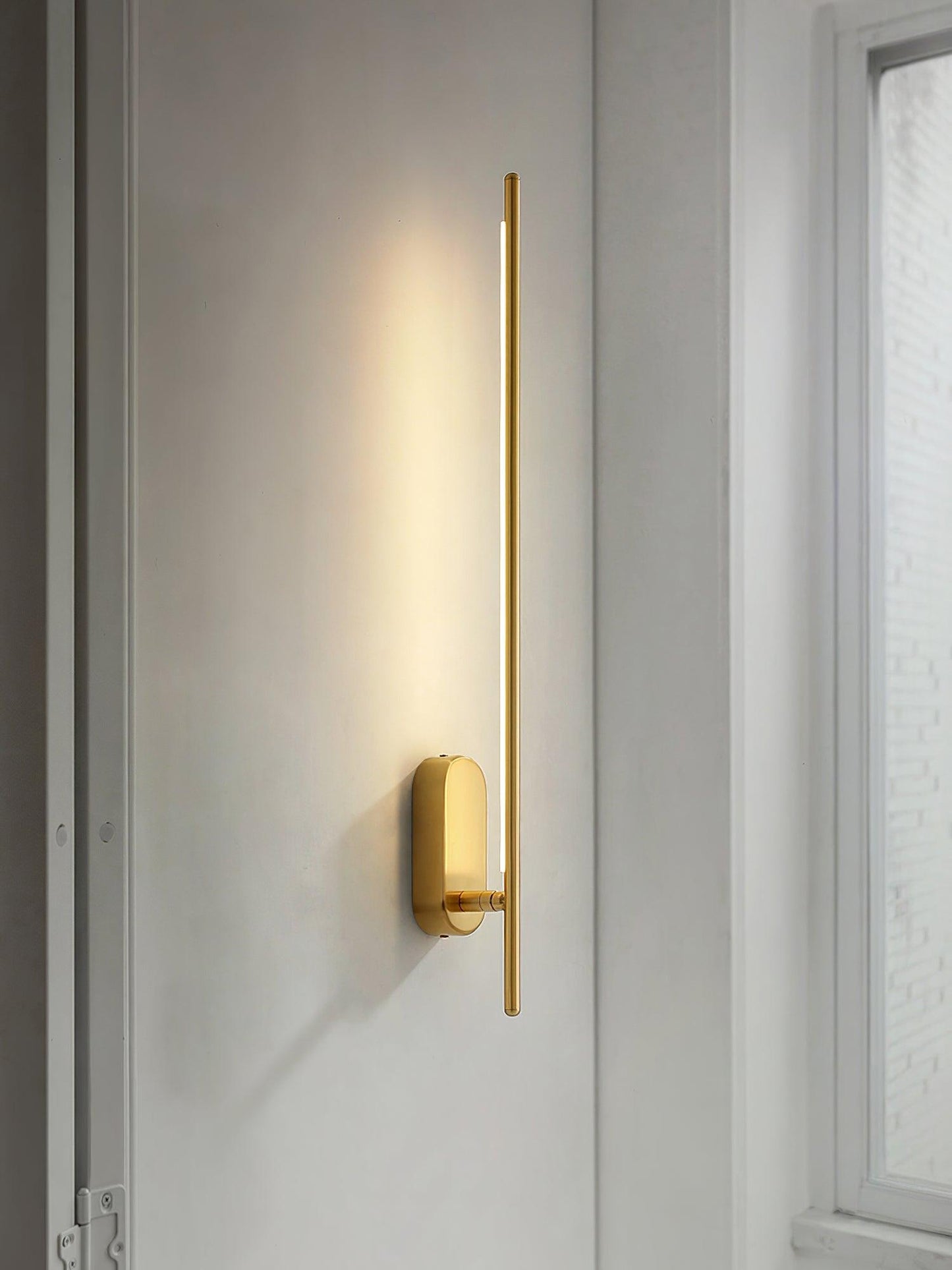 Slim LED Metal Wall Light Sconce