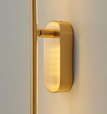 Slim LED Metal Wall Light Sconce