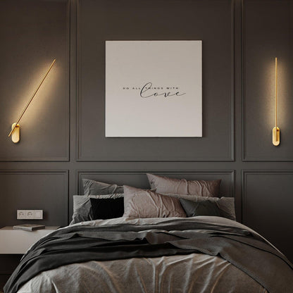Slim LED Metal Wall Light Sconce