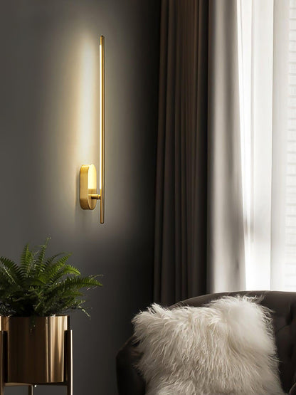 Slim LED Metal Wall Light Sconce