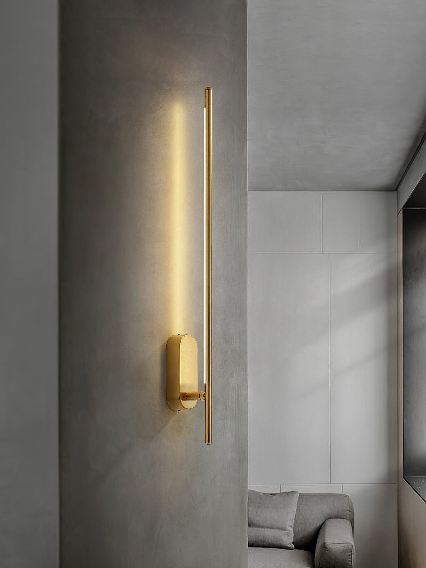 Slim LED Metal Wall Light Sconce