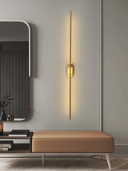 Slim LED Metal Wall Light Sconce