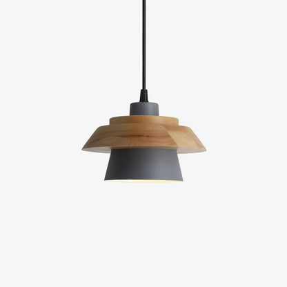 Rustic Wood Ceiling Light Fixture Scandinavian Style