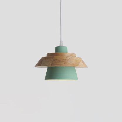 Rustic Wood Ceiling Light Fixture Scandinavian Style