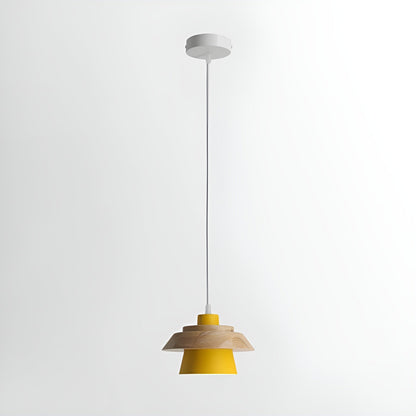 Rustic Wood Ceiling Light Fixture Scandinavian Style