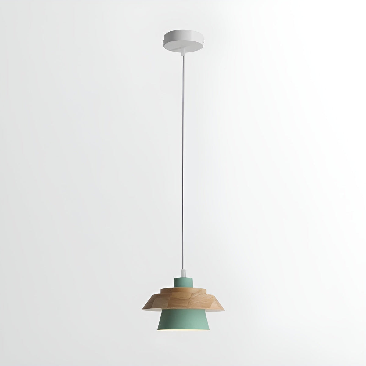 Rustic Wood Ceiling Light Fixture Scandinavian Style