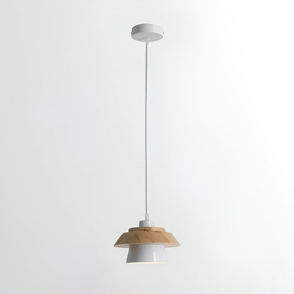 Rustic Wood Ceiling Light Fixture Scandinavian Style