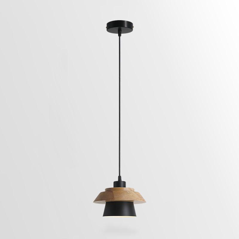 Natural Wooden Hanging Drop Lamp - Cofik