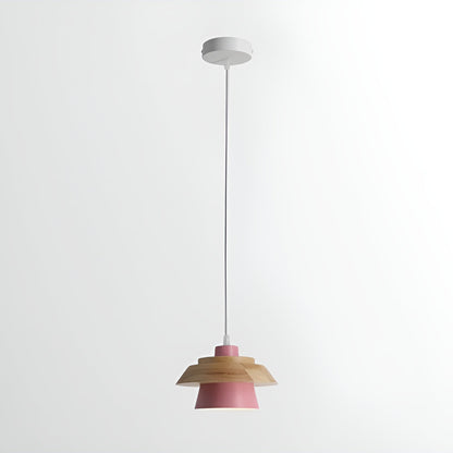 Rustic Wood Ceiling Light Fixture Scandinavian Style