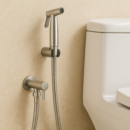 Luxury Stainless Steel Toilet Bidet Spray Kit