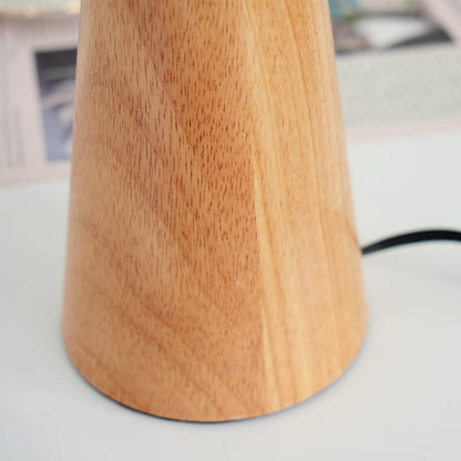 Vintage Chic Wooden Desk Lamp