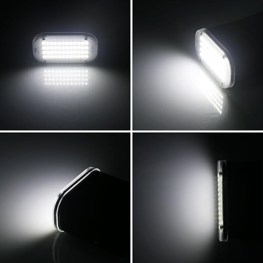 Bright White LED Party Strobe Light with Sound Activation