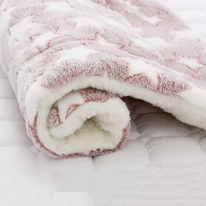 Soft Machine Washable Pet Throw Blanket