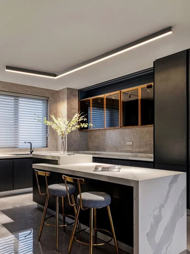 Bright Aluminum LED Ceiling Light Fixture