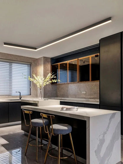 Bright Aluminum LED Ceiling Light Fixture