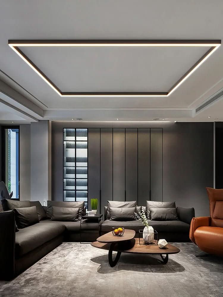 Bright Aluminum LED Ceiling Light Fixture