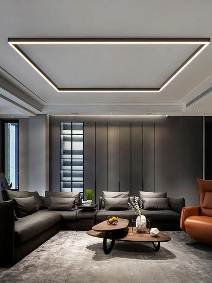 Bright Aluminum LED Ceiling Light Fixture