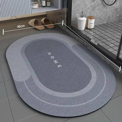 Plush Non-Slip Bathroom Rug 40×60 cm