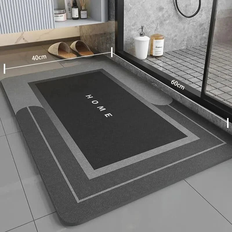 Plush Bathroom Rug 40×60 cm, Soft & Grip Bottom - Cofik