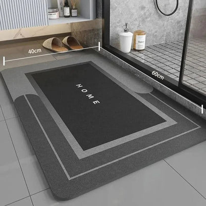 Plush Bathroom Rug 40×60 cm, Soft & Grip Bottom - Cofik