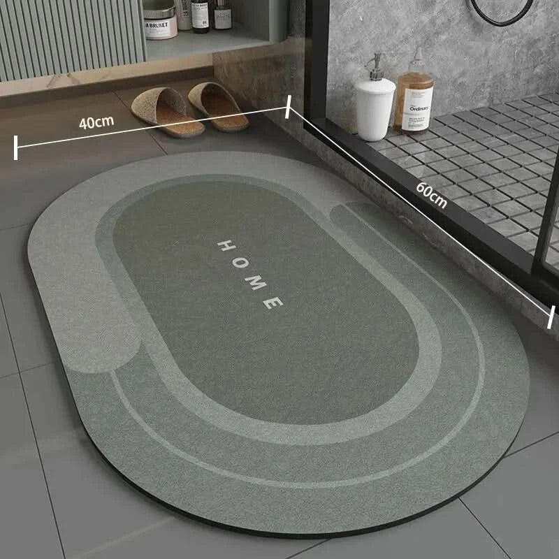 Plush Non-Slip Bathroom Rug 40×60 cm