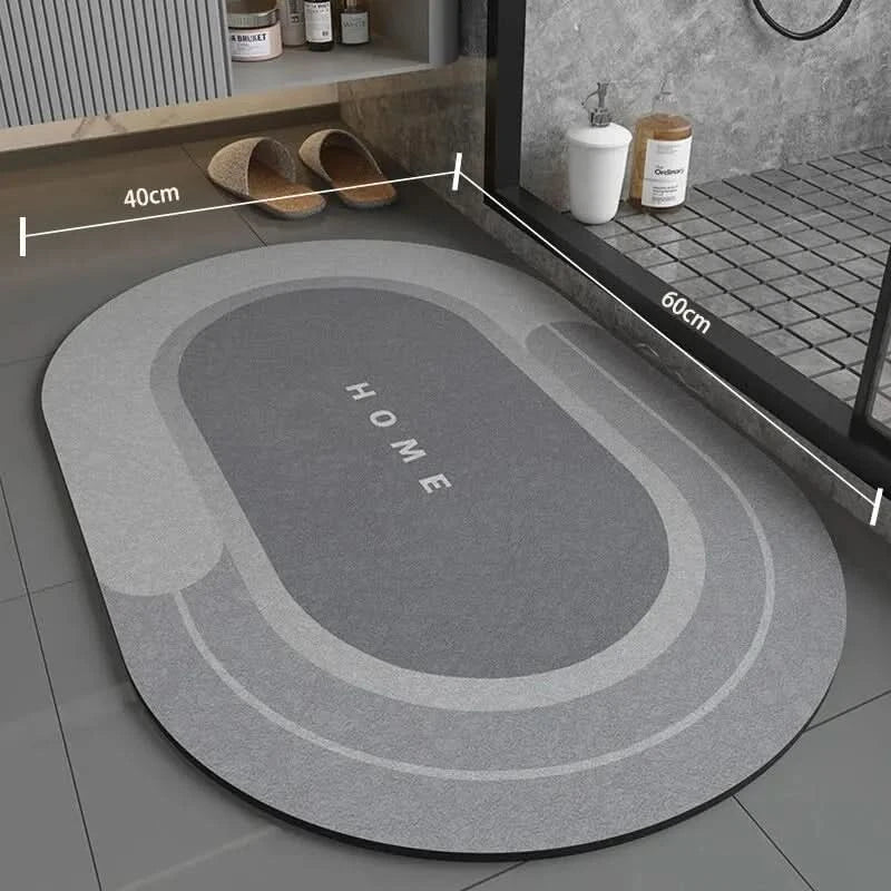 Plush Non-Slip Bathroom Rug 40×60 cm