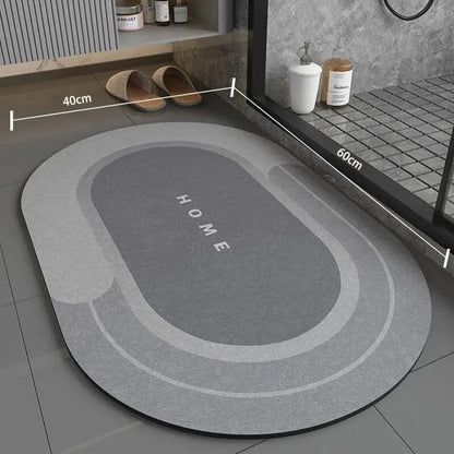Plush Non-Slip Bathroom Rug 40×60 cm