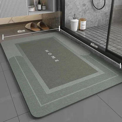 Plush Non-Slip Bathroom Rug 40×60 cm