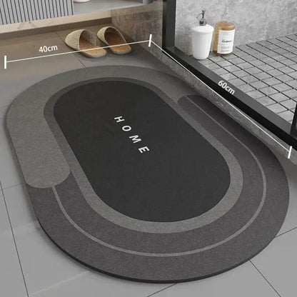 Plush Non-Slip Bathroom Rug 40×60 cm