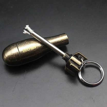 Durable Outdoor Emergency Fire Starter Keychain - Cofik