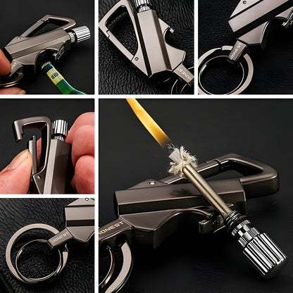 Durable Outdoor Emergency Fire Starter Keychain