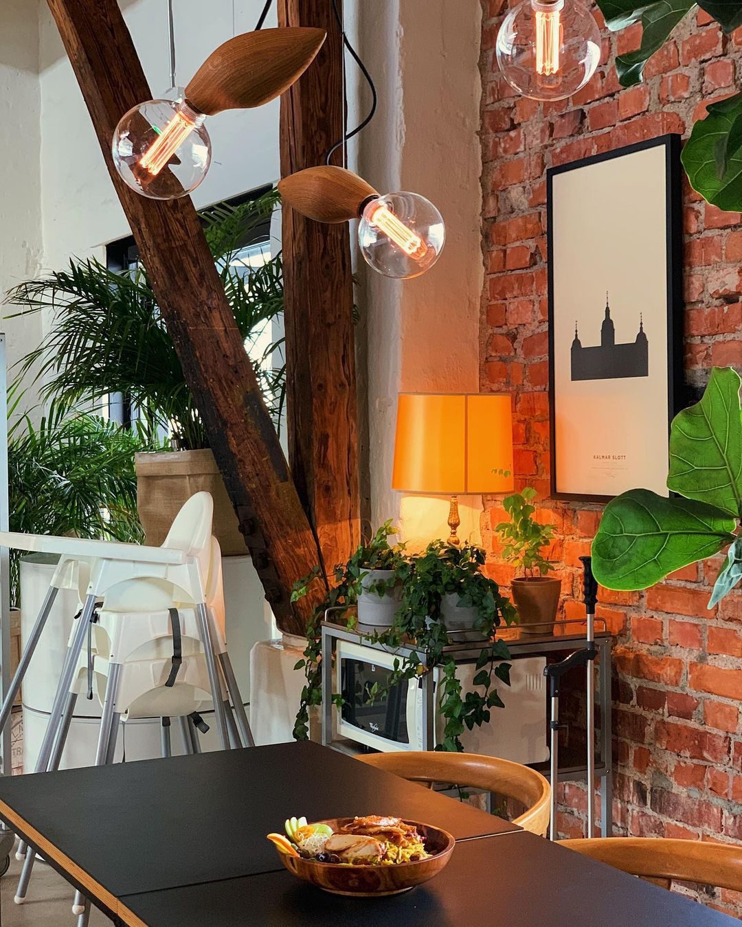 Rustic Wood Pendant Ceiling Light