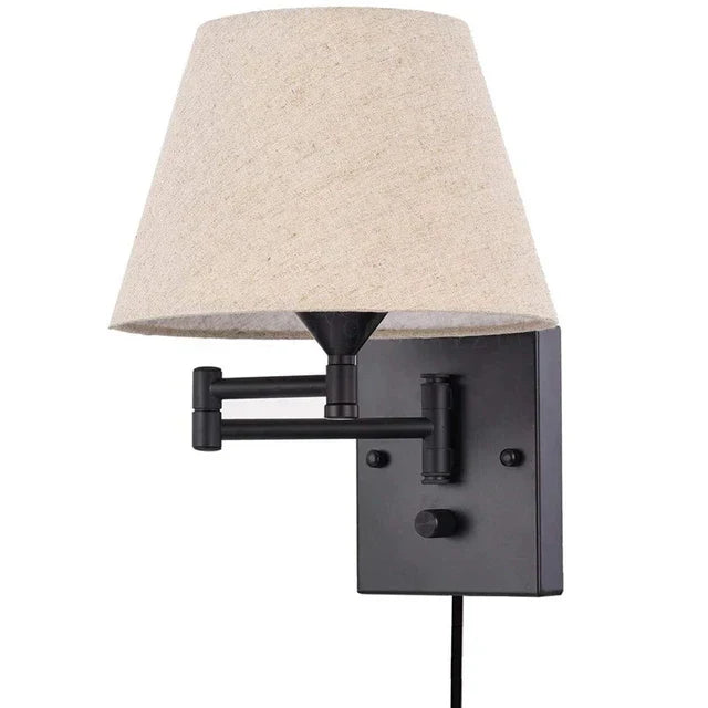 Flexible LED Wall Light with Fabric Shade - Cofik