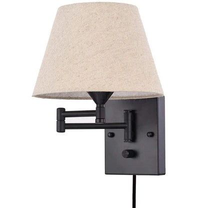 Flexible LED Wall Light with Fabric Shade - Cofik