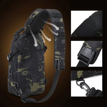 Tactical MOLLE Outdoor Hiking Backpack