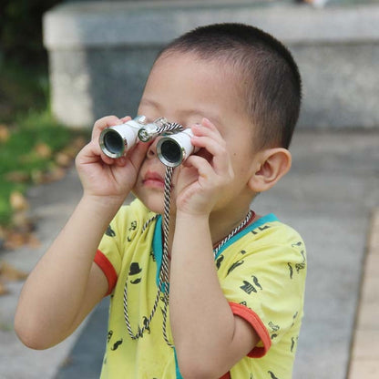 Compact 25mm Women's Travel Binoculars With Neck Strap