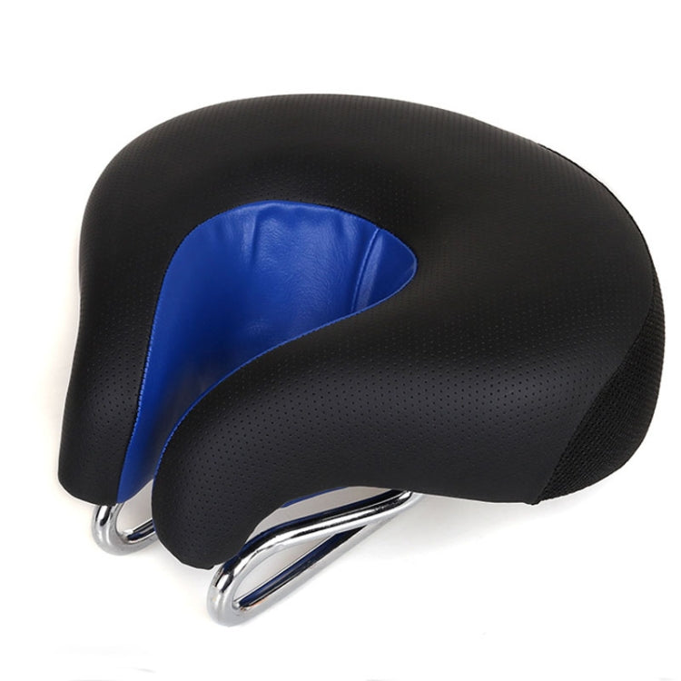 Comfortable Cycling Saddle with Extra Cushion Blue - Cofik