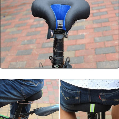 Comfortable Padded MTB Bike Seat Black Cushion