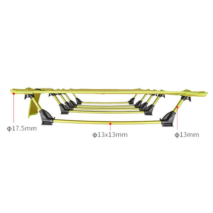 Portable Foldable Camping Bed Compact Black Frame