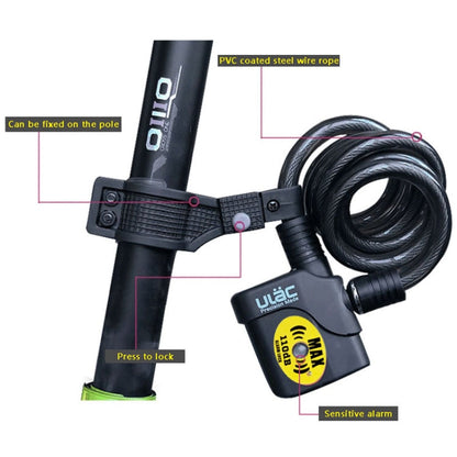 Secure Bike Lock Cable for Mountain Bikes