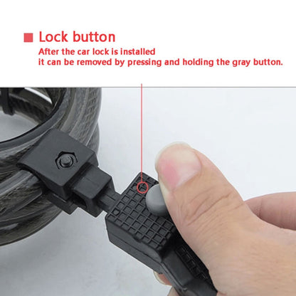 Secure Bike Lock Cable for Mountain Bikes