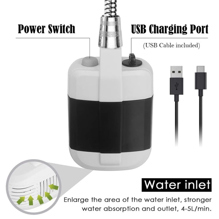 Compact Outdoor Solar Shower
