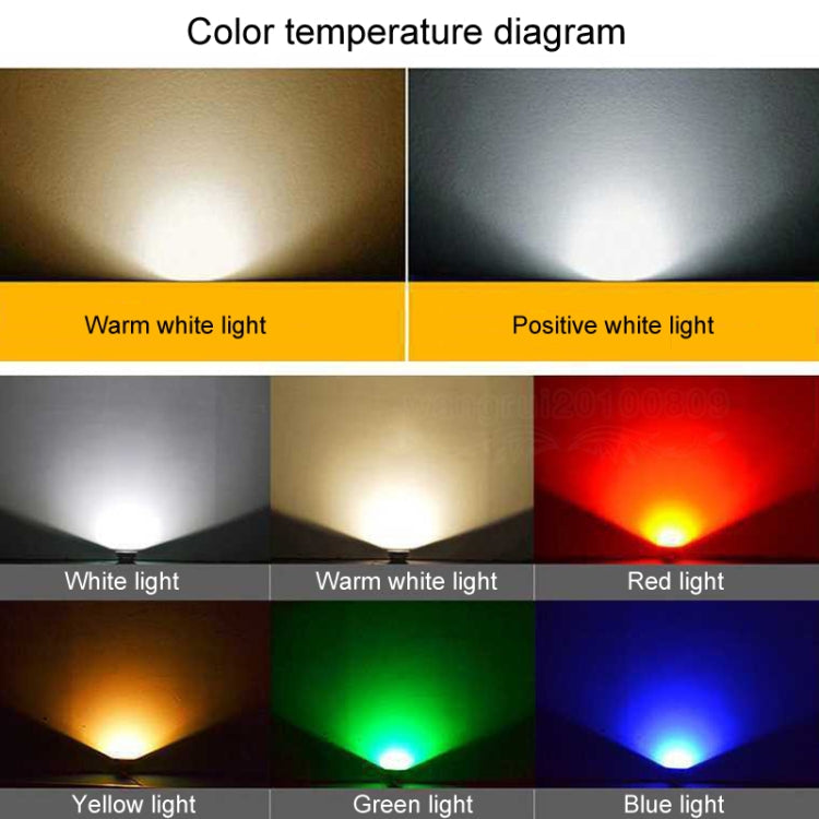 Bright Outdoor LED Spotlight Garden Light 20W 7 Colors