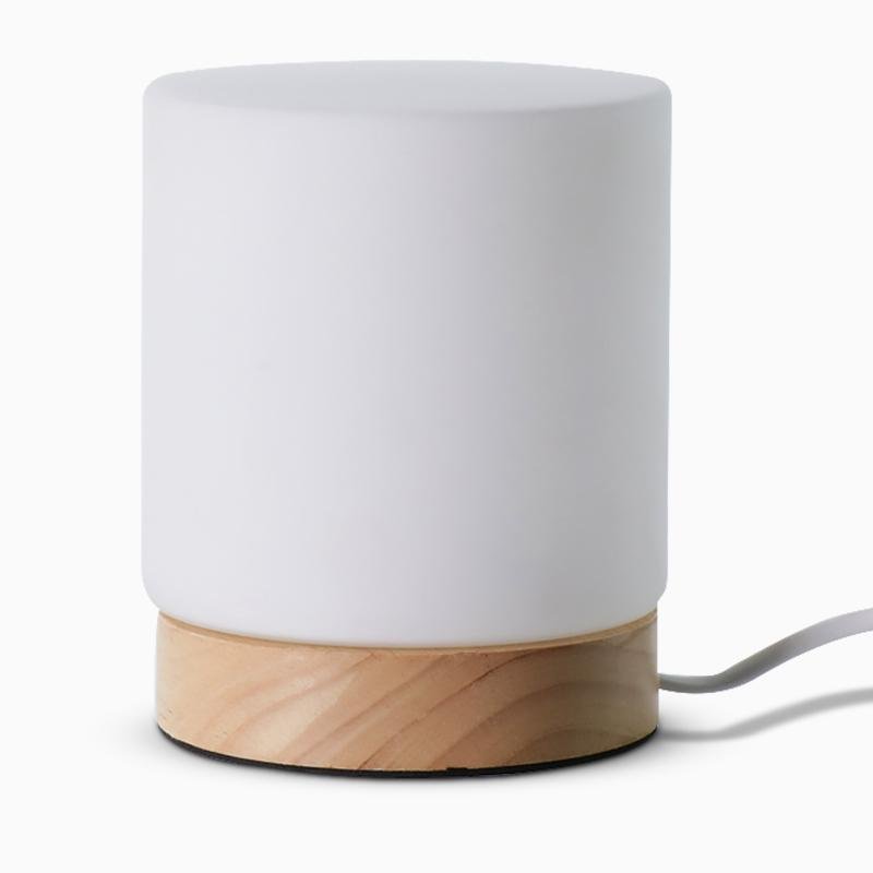 Elegant Glass Touch Table Lamp with LED Light